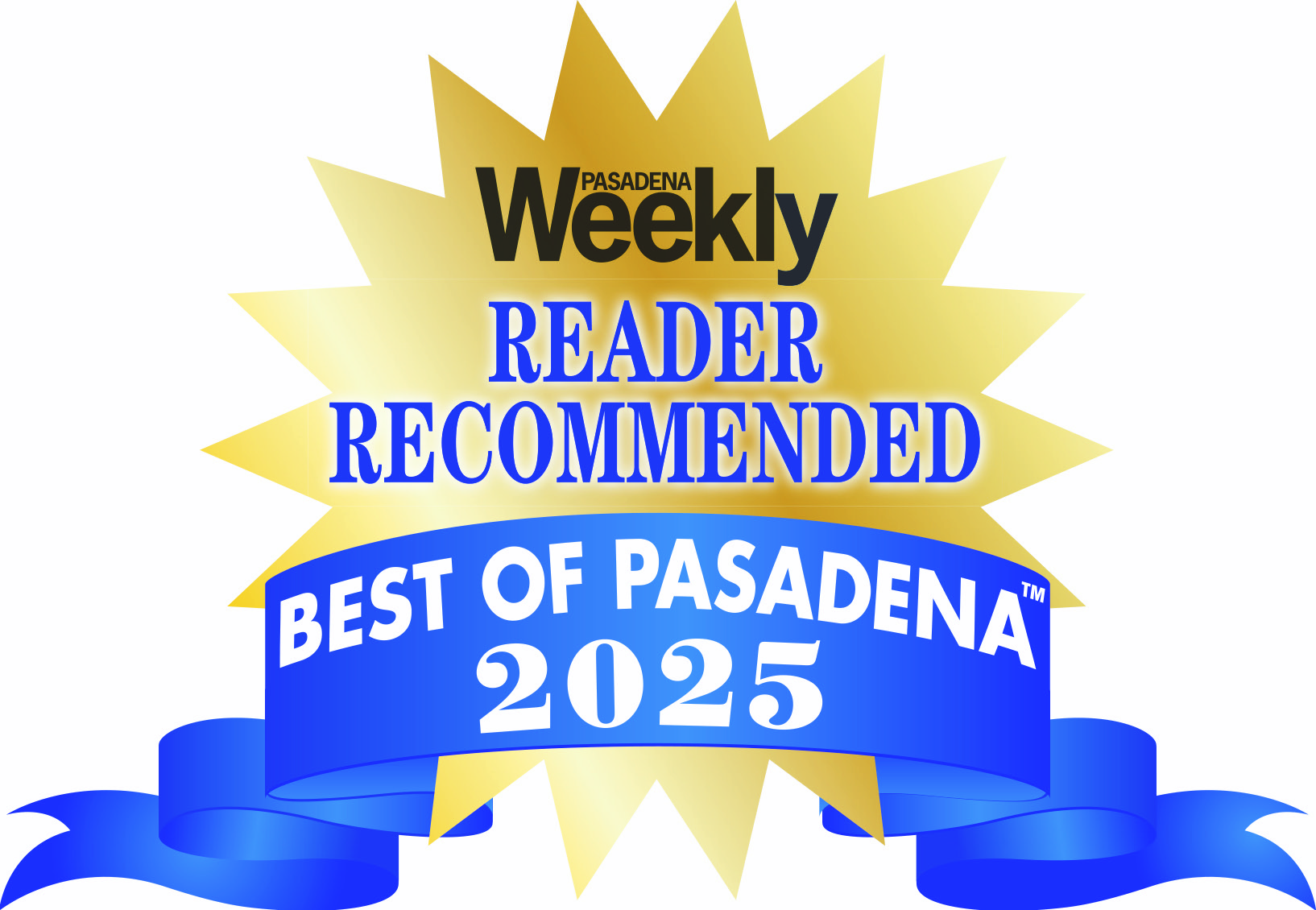 Pasadena Weekly Reader Recommended - Best of Pasadena 2025