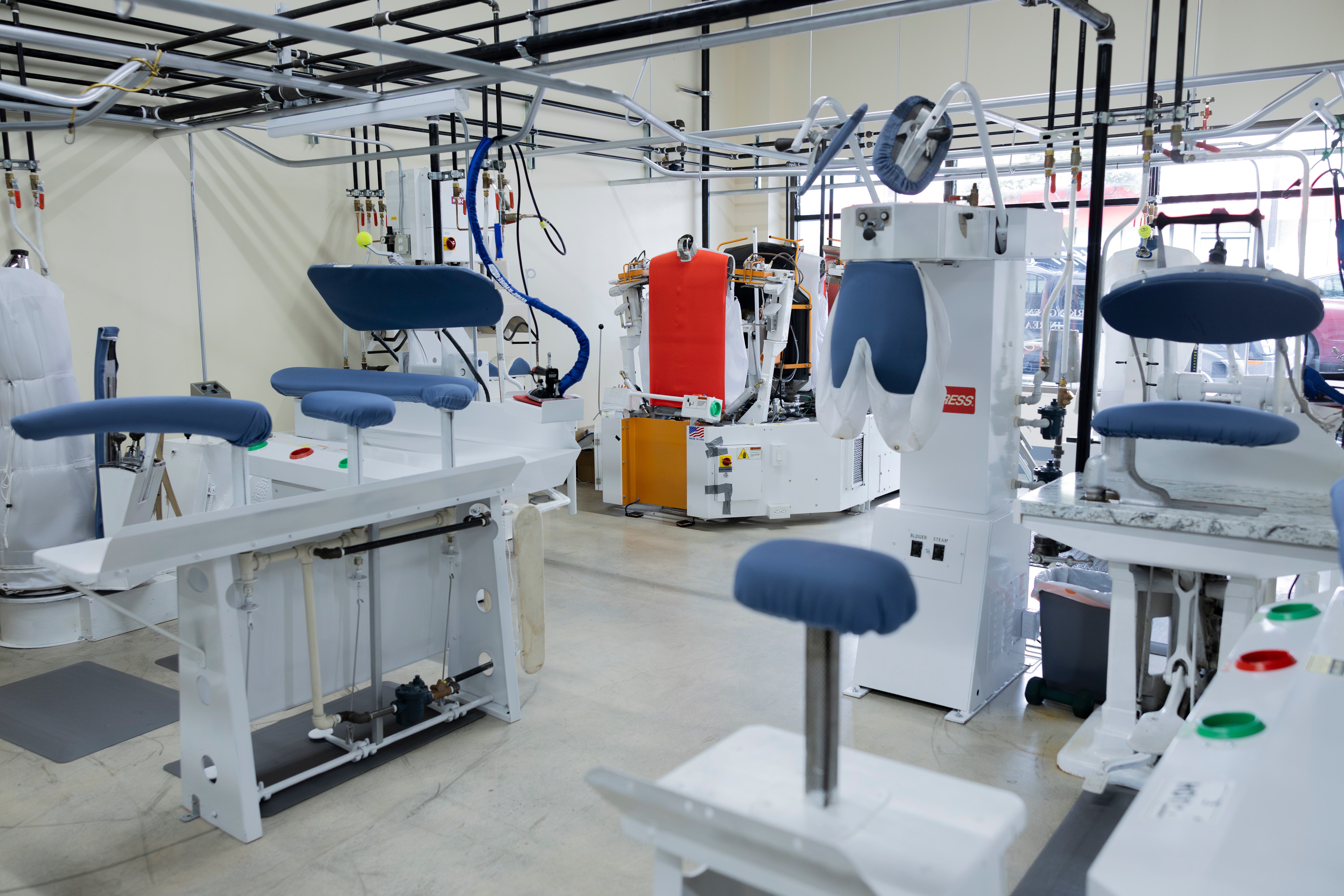 Our state-of-the-art dry cleaning facility